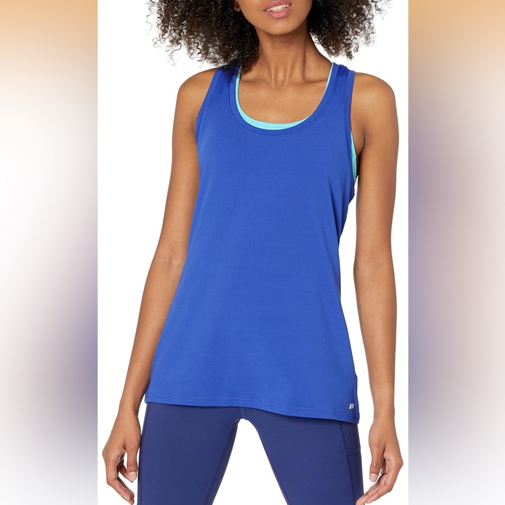 Like new, Amazon Essentials, Women's, Active Workout Quick Dry Tech Stretch Tank